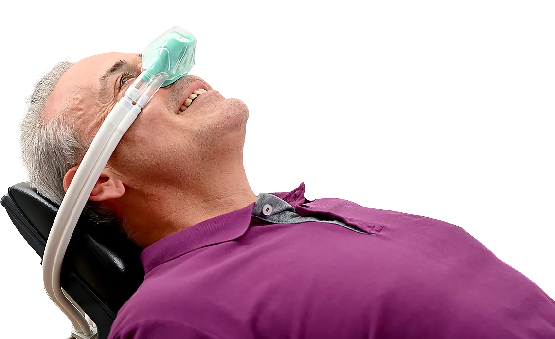 Ασθενής στο Οδοντιατρείο με Πρωτοξείδιο του Αζώτου