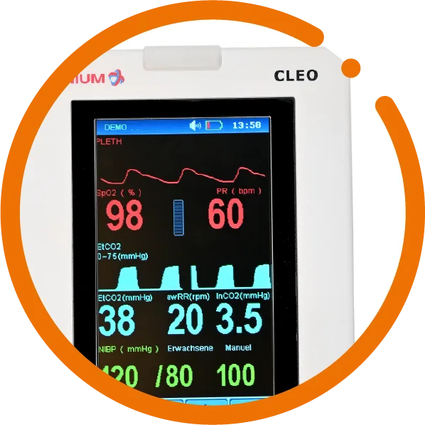 Sedation monitor circle